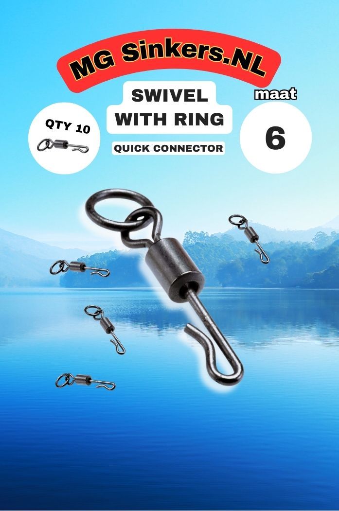 SWIVEL WITH RING QUICK CONNECTOR